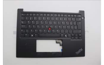 Lenovo 5M11N93298 C-Cover with keyboard, Portuguese, Black, UK