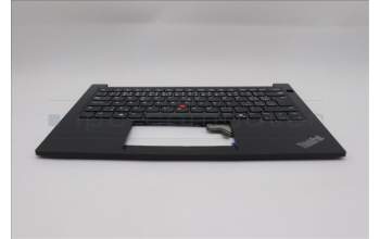 Lenovo 5M11N93306 C-Cover with keyboard, Czech Slovakian, Black, UK