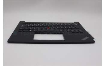 Lenovo 5M11N94189 C-Cover with keyboard, Hungarian, Black, Backlight, UK