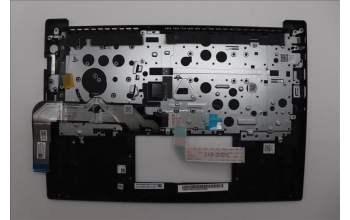 Lenovo 5M11N94213 C-Cover with keyboard, Czech Slovakian, Black, Backlight, UK