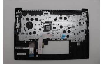 Lenovo 5M11N94271 C-Cover with keyboard, Spanish LA, Black, Backlight, UK