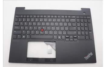 Lenovo 5M11N96519 C-Cover with keyboard, USA English, Black, US