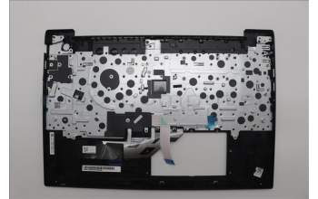 Lenovo 5M11N96529 C-Cover with keyboard, Belgian, Black, UK