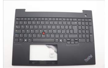Lenovo 5M11N96553 C-Cover with keyboard, Italian, Black, UK