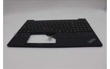 Lenovo 5M11N96568 C-Cover with keyboard, Slovenian, Black, UK
