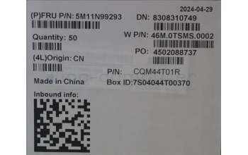 Lenovo 5M11N99293 Power Button,Bracket ASM,Blanc