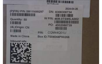 Lenovo 5M11N99297 Power button with Bracket ASM , Cook