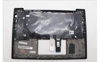 Lenovo 5M11N99329 C-Cover with keyboard, Bulgarian, Black, Backlight, UK