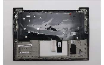 Lenovo 5M11N99380 C-Cover with keyboard, US English Euro, Black, Backlight, US