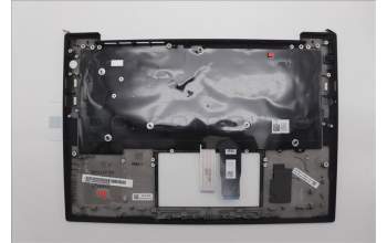 Lenovo 5M11N99469 C-Cover with keyboard, Norwegian, Black, Backlight, UK