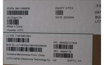 Lenovo 5M11N99558 C-Cover with keyboard, Bulgarian, Black, Backlight, WWAN, UK