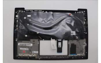Lenovo 5M11N99594 C-Cover with keyboard, German, Black, Backlight, WWAN, UK