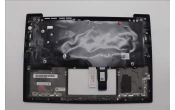 Lenovo 5M11N99598 C-Cover with keyboard, Greek, Black, Backlight, WWAN, US