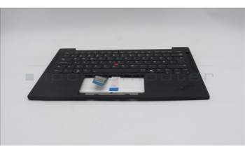 Lenovo 5M11N99633 C-Cover with keyboard, Norwegian, Black, Backlight, WWAN, UK