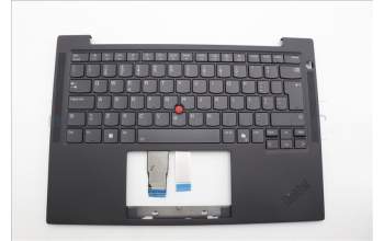 Lenovo 5M11N99638 C-Cover with keyboard, Portuguese, Black, Backlight, WWAN, UK