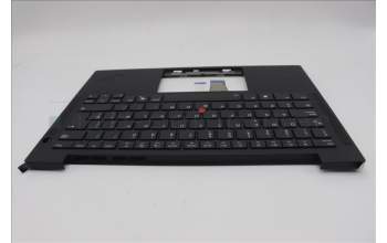 Lenovo 5M11N99650 C-Cover with keyboard, Spanish, Black, Backlight, WWAN, UK