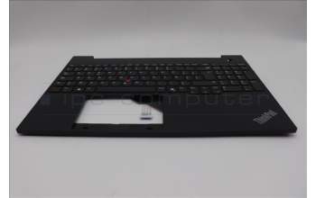 Lenovo 5M11N99747 C-Cover with keyboard, Belgian, Black, UK