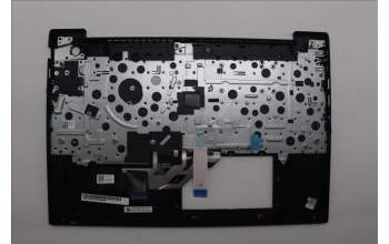 Lenovo 5M11N99762 C-Cover with keyboard, Greek, Black, US