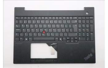 Lenovo 5M11N99776 C-Cover with keyboard,Portuguese,Black