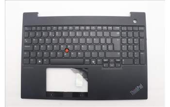 Lenovo 5M11N99800 C-Cover with keyboard, UK English, Black, UK