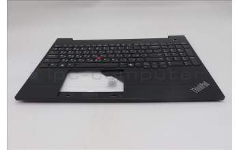 Lenovo 5M11N99837 C-Cover with keyboard, Ukraine, Black, US