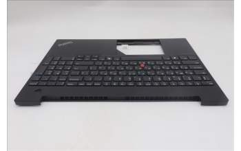 Lenovo 5M11N99837 C-Cover with keyboard, Ukraine, Black, US