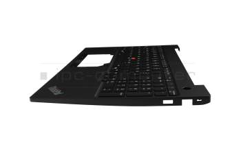 5M11N99860 Original Lenovo Tastatur inkl. Topcase DE (deutsch) schwarz/schwarz mit Backlight und Mouse-Stick