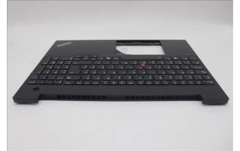 Lenovo 5M11N99867 C-Cover with keyboard, Hungarian, Black, Backlight, UK
