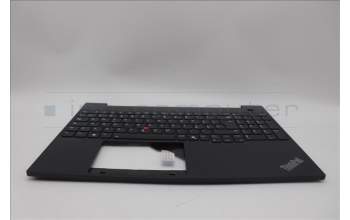 Lenovo 5M11N99873 C-Cover with keyboard, Italian, Black, Backlight, UK