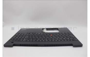 Lenovo 5M11N99879 C-Cover with keyboard, Portuguese, Black, Backlight, UK