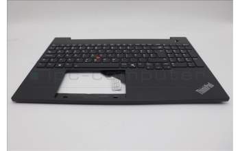Lenovo 5M11N99888 C-Cover with keyboard, Slovenian, Black, Backlight, UK
