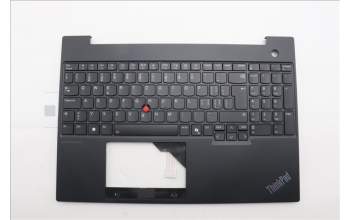 Lenovo 5M11N99896 C-Cover with keyboard, Switzerland, Black, Backlight, UK