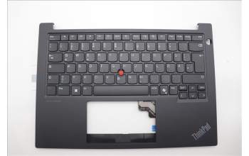 Lenovo 5M11N99971 C-Cover with keyboard, German, Black, UK