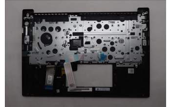 Lenovo 5M11P00010 C-Cover with keyboard, Swedish/Finnish, Black, UK