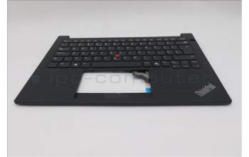 Lenovo 5M11P00025 C-Cover with keyboard, UK English, Black, UK
