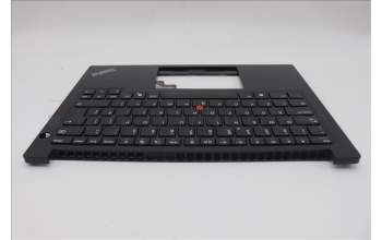 Lenovo 5M11P00027 C-Cover with keyboard, UK English, Black, UK