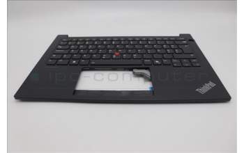 Lenovo 5M11P32428 C-Cover with keyboard, Slovenian, Black, Backlight, UK