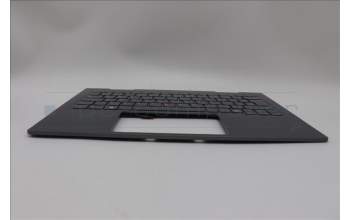 Lenovo 5M11P35075 C-Cover with keyboard, Czech Slovakian, Luna Grey, Fingerprint, WWAN, UK