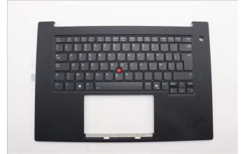 Lenovo 5M11P47338 C-Cover with keyboard, Belgian, No NFC, Backlight, UK