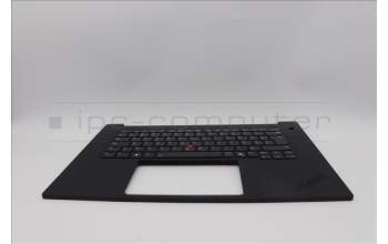 Lenovo 5M11P47338 C-Cover with keyboard, Belgian, No NFC, Backlight, UK