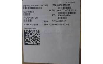 Lenovo 5M11P47339 C-Cover with keyboard, Bulgarian, No NFC, Backlight, UK