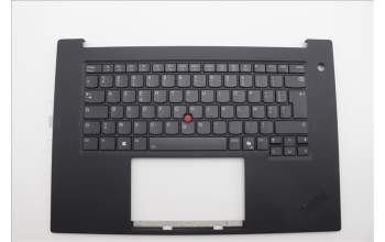 Lenovo 5M11P47342 C-Cover with keyboard, French, No NFC, Backlight, US