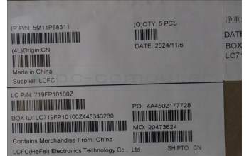 LENOVO 5M11P68311 Keyb P16s G3 (Intel) Cover US/I - WL