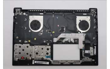 Lenovo 5M11P68323 C-Cover with keyboard, Greek, Black, Backlight, US