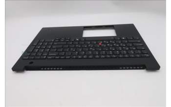 Lenovo 5M11P68323 C-Cover with keyboard, Greek, Black, Backlight, US