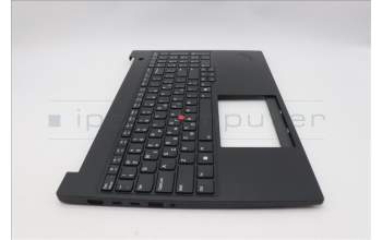 Lenovo 5M11P68324 C-Cover with keyboard, Greek, Black, Backlight, US