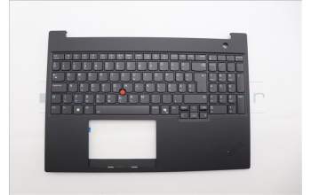 Lenovo 5M11P68330 C-Cover with keyboard, Hungarian, Black, Backlight, UK