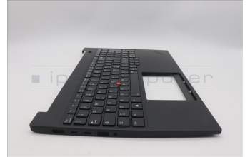Lenovo 5M11P68335 C-Cover with keyboard,Italian,Black,Backlight