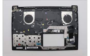 Lenovo 5M11P68348 C-Cover with keyboard, Norwegian, Black, Backlight, UK