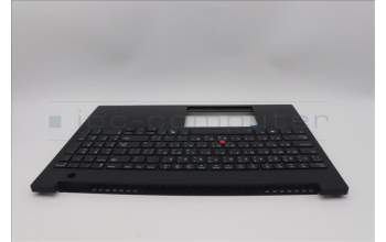 Lenovo 5M11P68407 C-Cover with keyboard, Arabic, Black, Backlight, WWAN, SIM, US